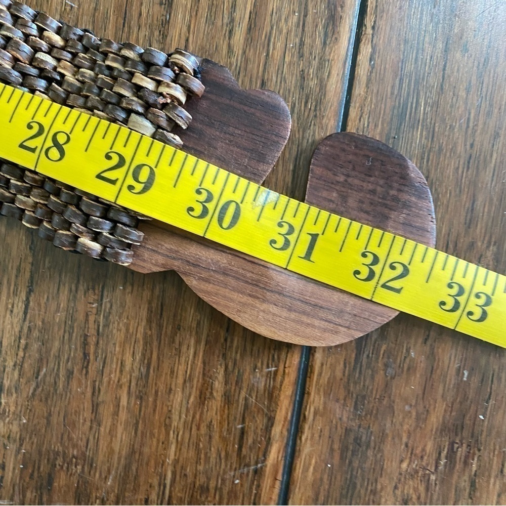 Y2k 90’s wooden belt - Picture 3 of 5